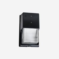 mini wall pack led lighting solution black accents